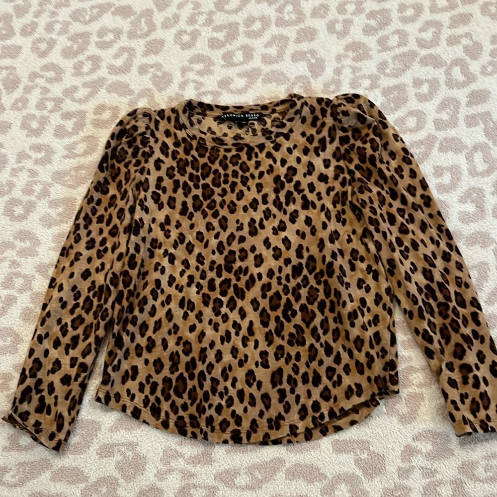 Cheetah shirt Veronica Beard